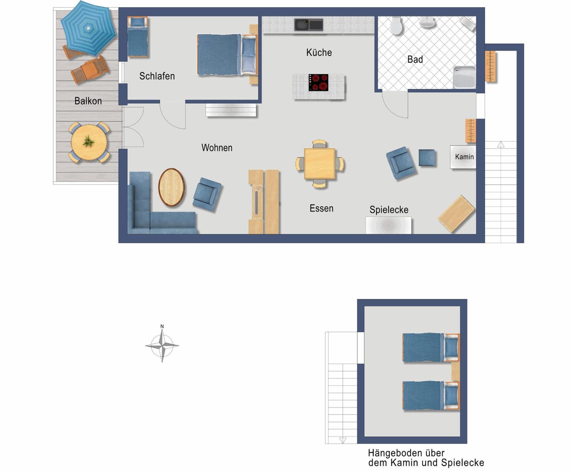 Ferienwohnung Auf Der Ruebenburg Barnsen Bagian luar foto