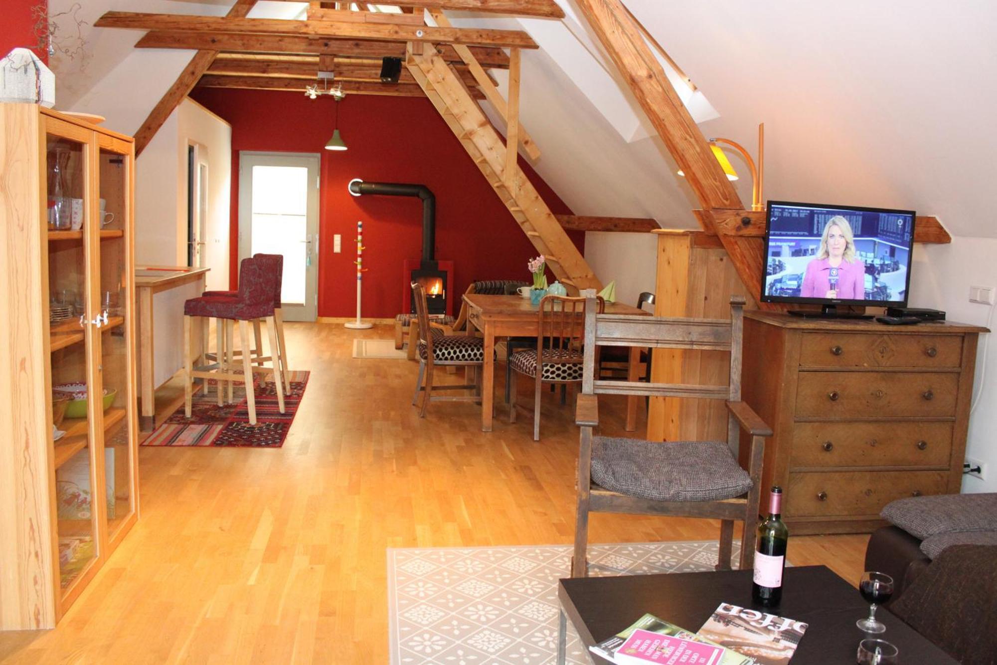 Ferienwohnung Auf Der Ruebenburg Barnsen Bagian luar foto