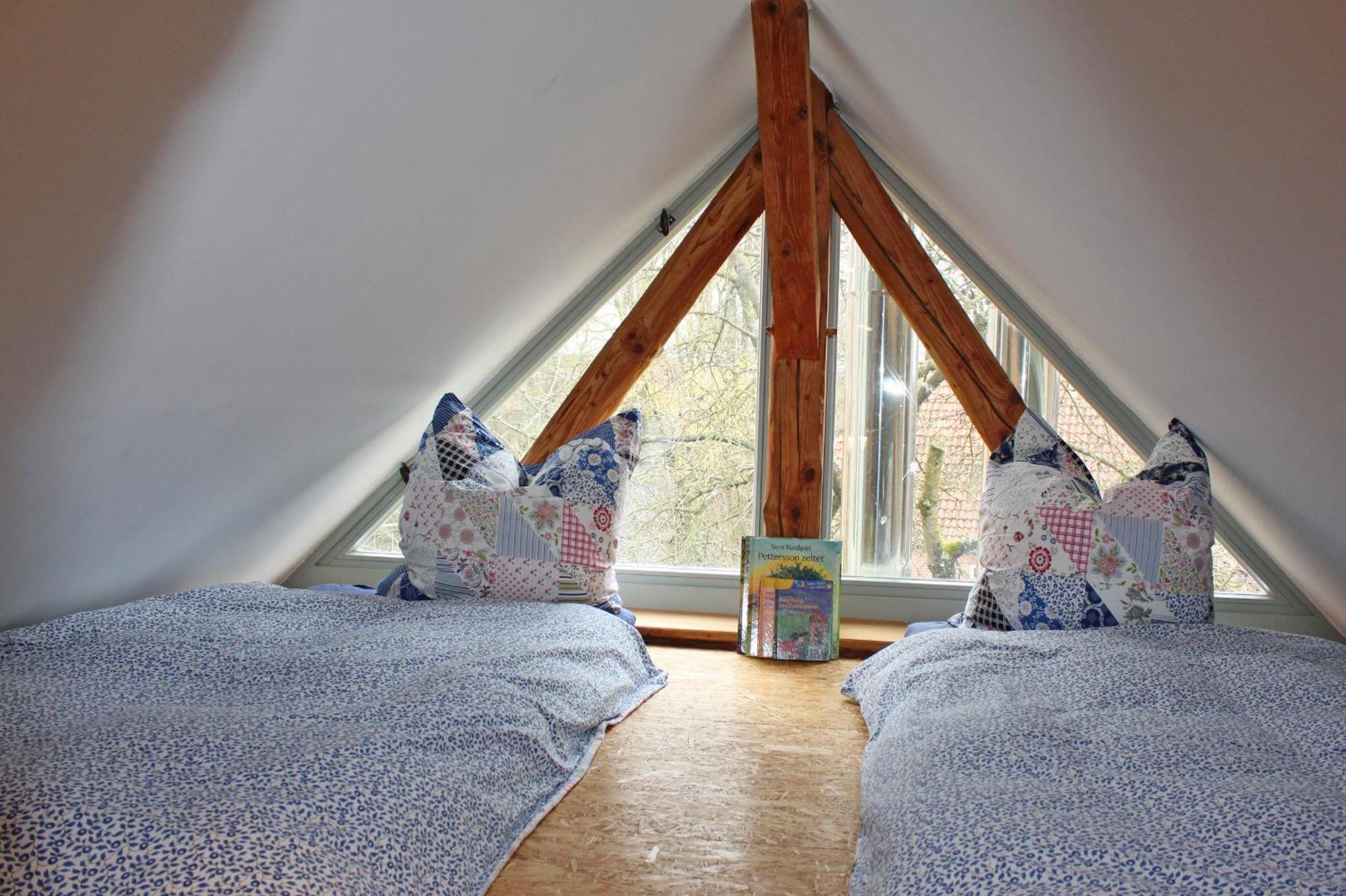 Ferienwohnung Auf Der Ruebenburg Barnsen Bagian luar foto