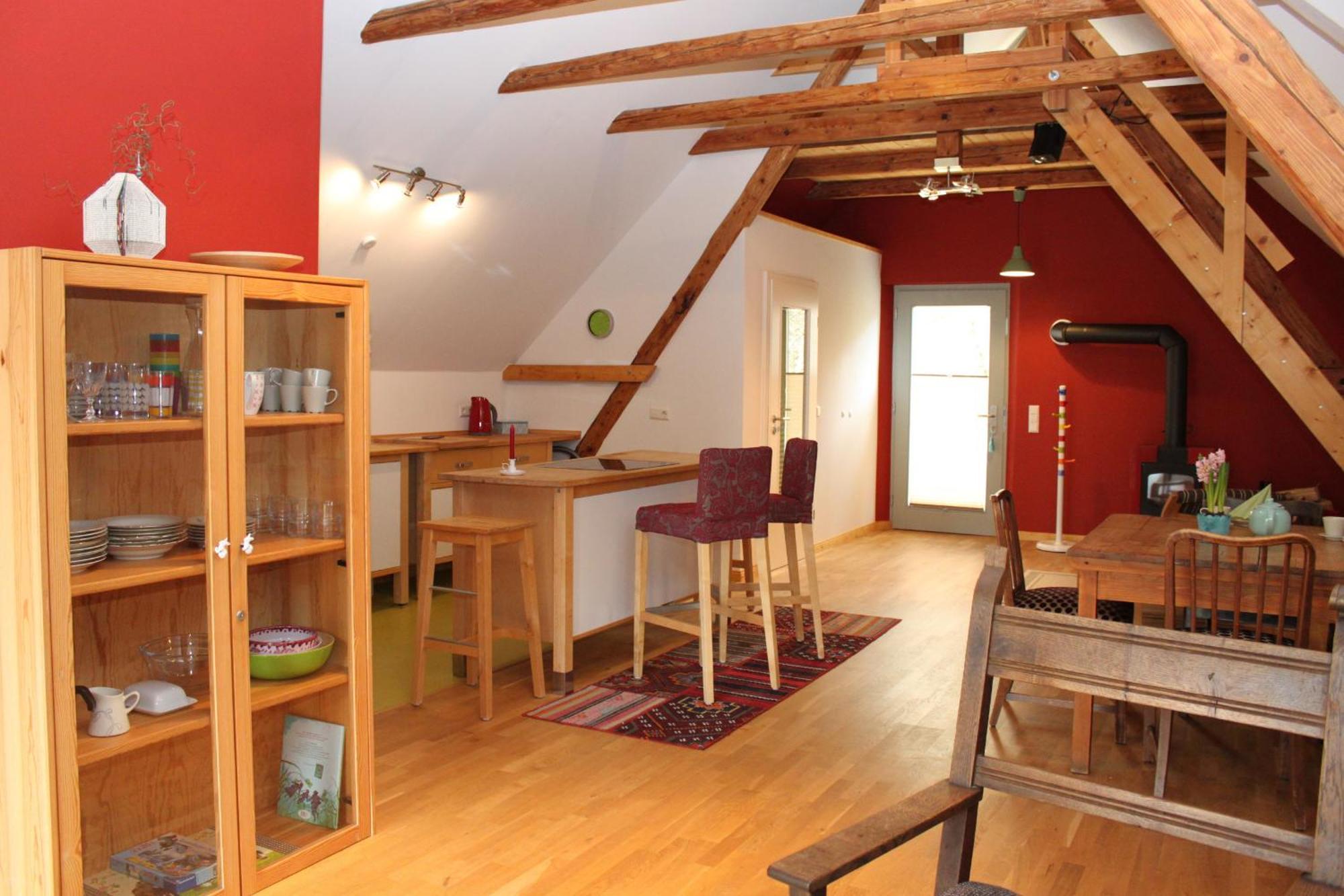 Ferienwohnung Auf Der Ruebenburg Barnsen Bagian luar foto